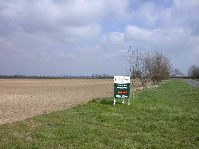 25.52 Acres Arable Land For Sale geograph.org .uk 749680