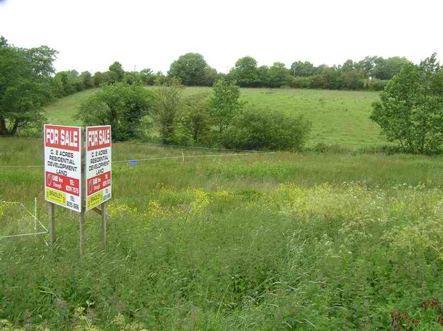 Land for sale Ballinamullin geograph.org .uk 1364035