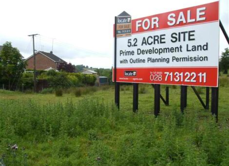 Land for sale Omagh geograph.org .uk 869589